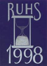 Randolph Union High School 1998 yearbook cover photo