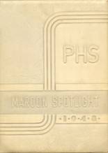 Perry High School 1948 yearbook cover photo