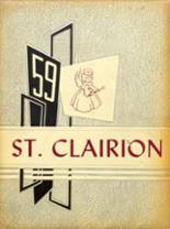 St. Clair County High School 1959 yearbook cover photo