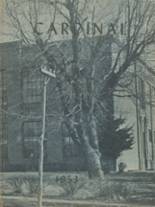 Syracuse-Dunbar-Avoca High School 1953 yearbook cover photo