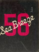 Seaside High School 1956 yearbook cover photo