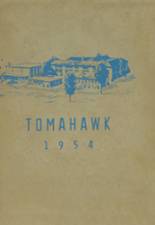 Altamahaw-Ossipee High School 1954 yearbook cover photo