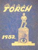 Attica High School 1952 yearbook cover photo