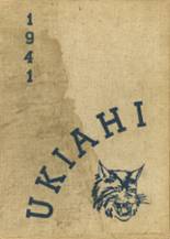 Ukiah High School 1941 yearbook cover photo