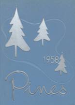 Traverse City High School 1958 yearbook cover photo