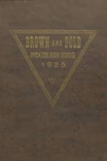 1925 Decatur High School Yearbook from Decatur, Michigan cover image