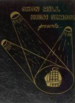 Oxon Hill High School 1974 yearbook cover photo