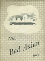 Bad Axe High School 1955 yearbook cover photo