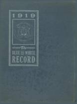 Bridgeton High School 1919 yearbook cover photo