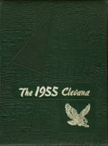 1955 Cleveland High School Yearbook from Shelby, North Carolina cover image