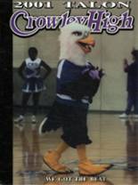 Crowley High School 2001 yearbook cover photo