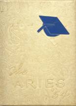 College Park High School 1954 yearbook cover photo