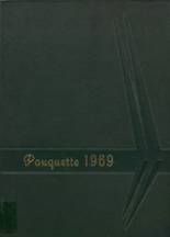 Poynette High School 1969 yearbook cover photo