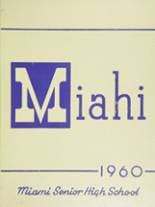 Miami High School 1960 yearbook cover photo