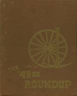 Roosevelt High School 1949 yearbook cover photo