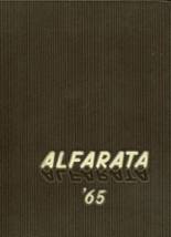 Juniata College 1965 yearbook cover photo