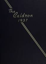 1937 Central High School Yearbook from Ft. wayne, Indiana cover image