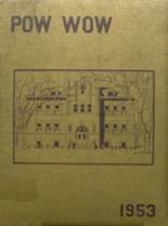 Altoona Rural High School 1953 yearbook cover photo