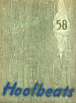 John Muir High School 1958 yearbook cover photo