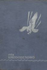 Anacortes High School 1932 yearbook cover photo