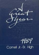 Cornell High School 1989 yearbook cover photo