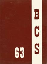 Adirondack Central High School 1963 yearbook cover photo