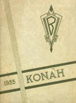 1955 Brownsville High School Yearbook from Brownsville, Oregon cover image