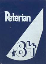 St. Peter High School 1984 yearbook cover photo
