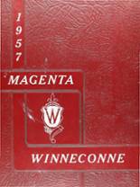 Winneconne High School 1957 yearbook cover photo