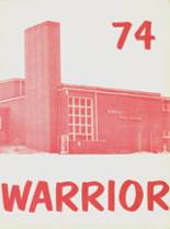 Everett High School 1974 yearbook cover photo