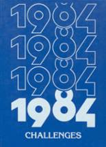 Geddes Community High School 1984 yearbook cover photo