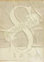 Sapulpa High School 1954 yearbook cover photo
