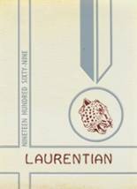 Laurens Central School 1969 yearbook cover photo