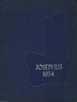 St. Joseph High School 1954 yearbook cover photo