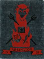 Arlington High School 1978 yearbook cover photo