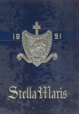 St. Dominic's High School 1951 yearbook cover photo