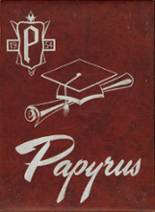 Pendleton High School 1954 yearbook cover photo