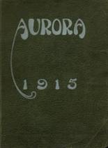 Saginaw High School 1915 yearbook cover photo