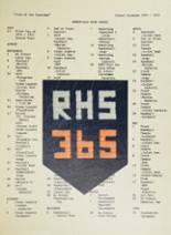 Romeoville High School 1975 yearbook cover photo