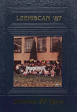 Leetonia High School 1987 yearbook cover photo