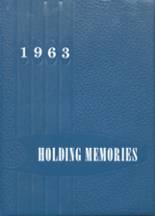 1963 Holdingford High School Yearbook from Holdingford, Minnesota cover image
