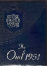 Joshua High School 1951 yearbook cover photo
