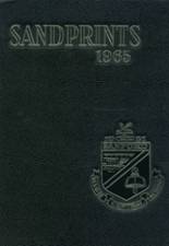 Sanford Central High School 1965 yearbook cover photo