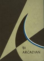 Arcadia High School 1961 yearbook cover photo