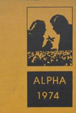 Southern Columbia Area High School 1974 yearbook cover photo