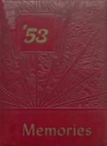 1953 Lisbon High School Yearbook from Lisbon, Maryland cover image