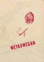 Weyauwega High School 1960 yearbook cover photo