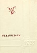 Weyauwega High School 1983 yearbook cover photo