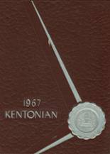 Kent City High School 1967 yearbook cover photo