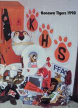 Konawa High School 1998 yearbook cover photo